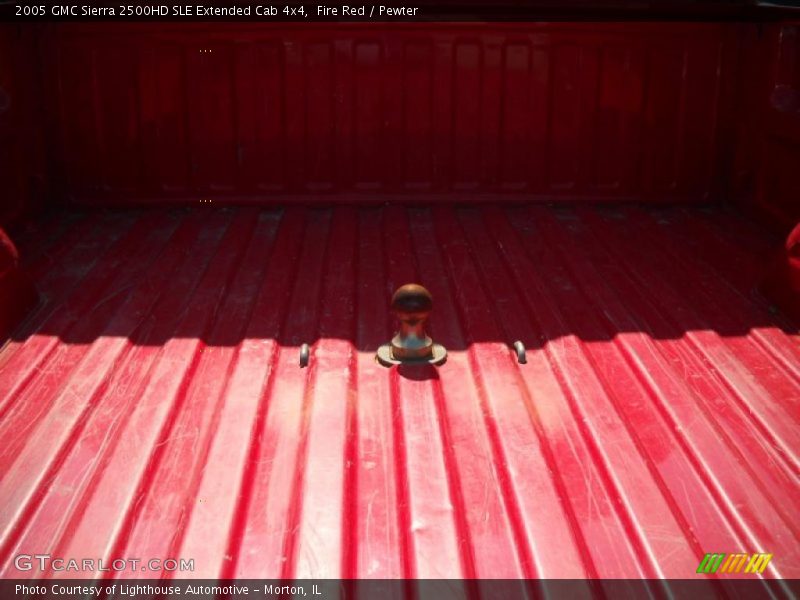 Fire Red / Pewter 2005 GMC Sierra 2500HD SLE Extended Cab 4x4