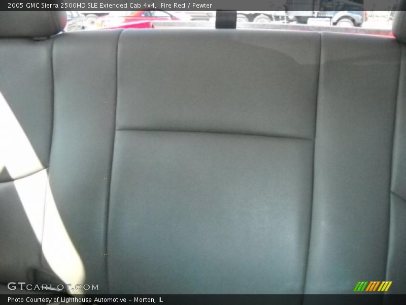 Fire Red / Pewter 2005 GMC Sierra 2500HD SLE Extended Cab 4x4