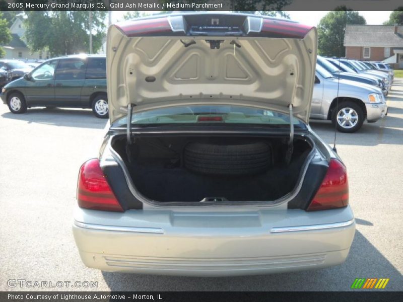 Gold Ash Metallic / Medium Parchment 2005 Mercury Grand Marquis GS