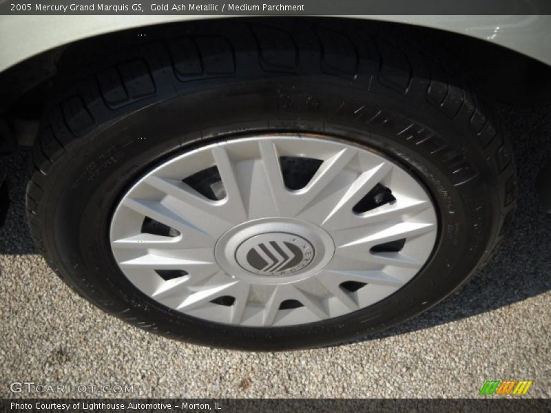 Gold Ash Metallic / Medium Parchment 2005 Mercury Grand Marquis GS