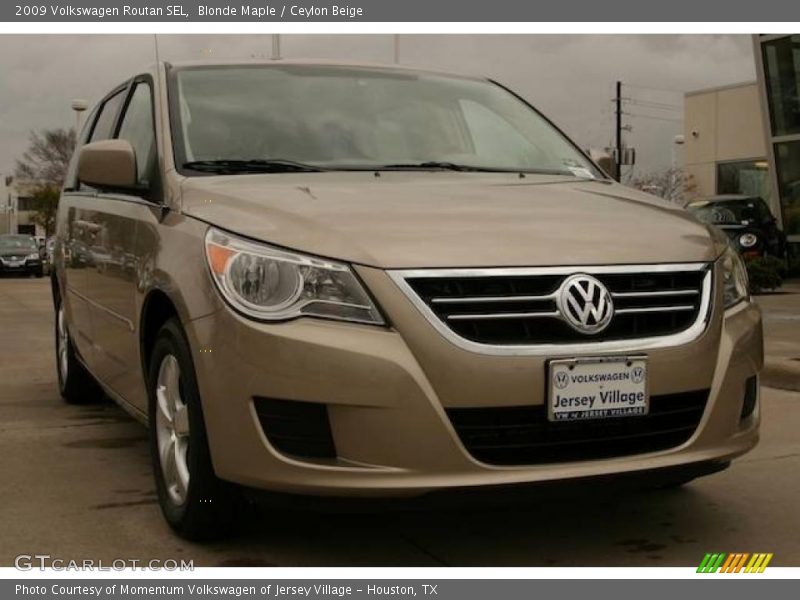 Blonde Maple / Ceylon Beige 2009 Volkswagen Routan SEL