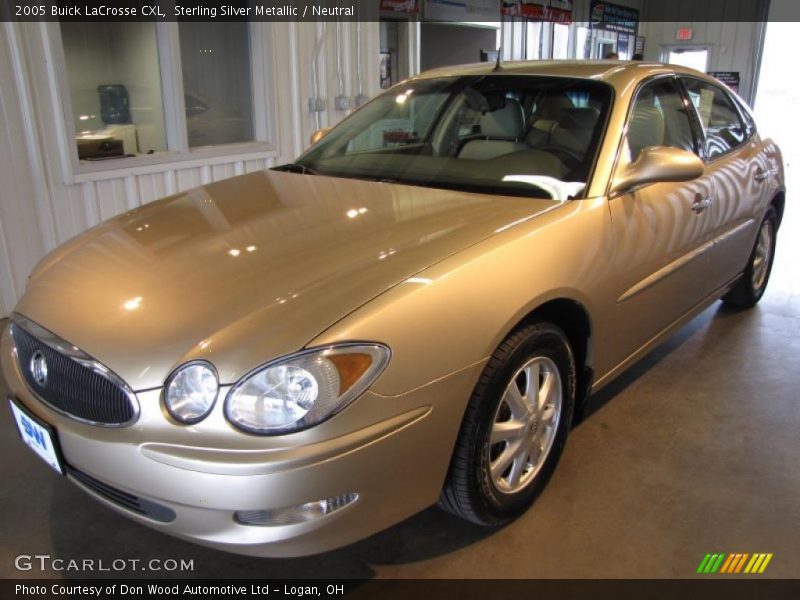 Sterling Silver Metallic / Neutral 2005 Buick LaCrosse CXL