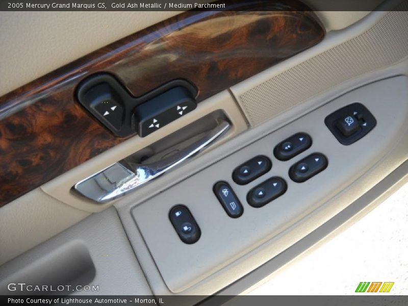Gold Ash Metallic / Medium Parchment 2005 Mercury Grand Marquis GS