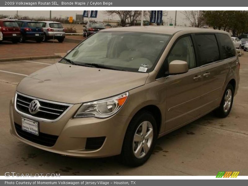 Blonde Maple / Ceylon Beige 2009 Volkswagen Routan SEL