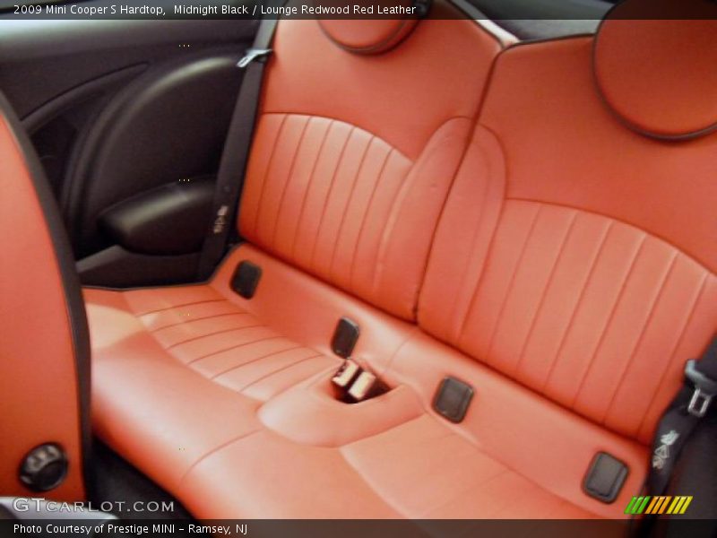 Midnight Black / Lounge Redwood Red Leather 2009 Mini Cooper S Hardtop