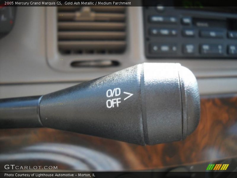 Gold Ash Metallic / Medium Parchment 2005 Mercury Grand Marquis GS