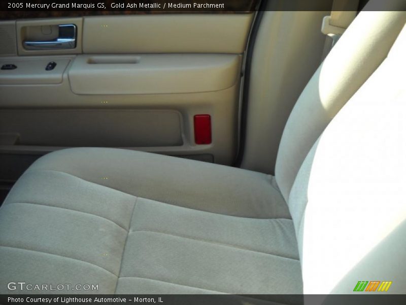 Gold Ash Metallic / Medium Parchment 2005 Mercury Grand Marquis GS