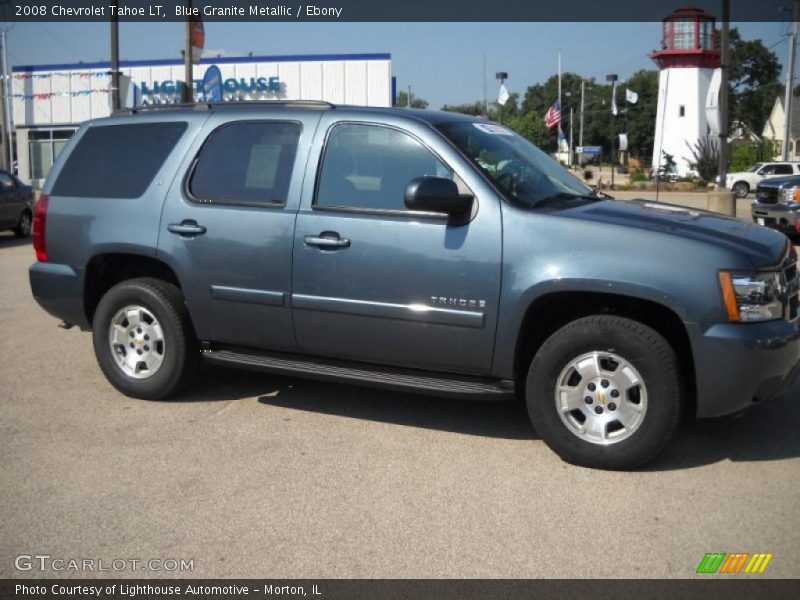 Blue Granite Metallic / Ebony 2008 Chevrolet Tahoe LT