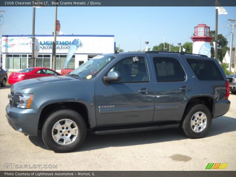Blue Granite Metallic / Ebony 2008 Chevrolet Tahoe LT