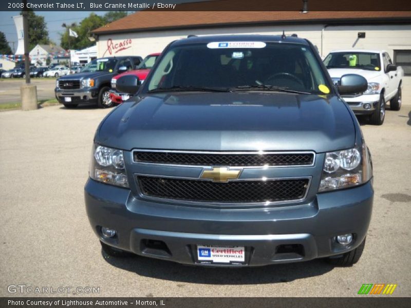 Blue Granite Metallic / Ebony 2008 Chevrolet Tahoe LT