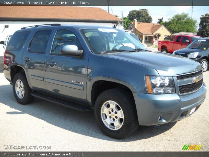 Blue Granite Metallic / Ebony 2008 Chevrolet Tahoe LT