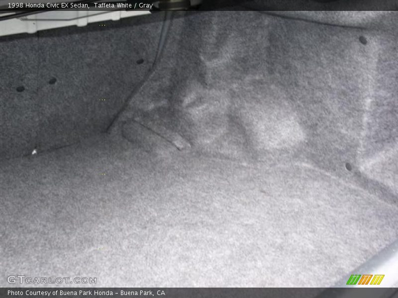 Taffeta White / Gray 1998 Honda Civic EX Sedan