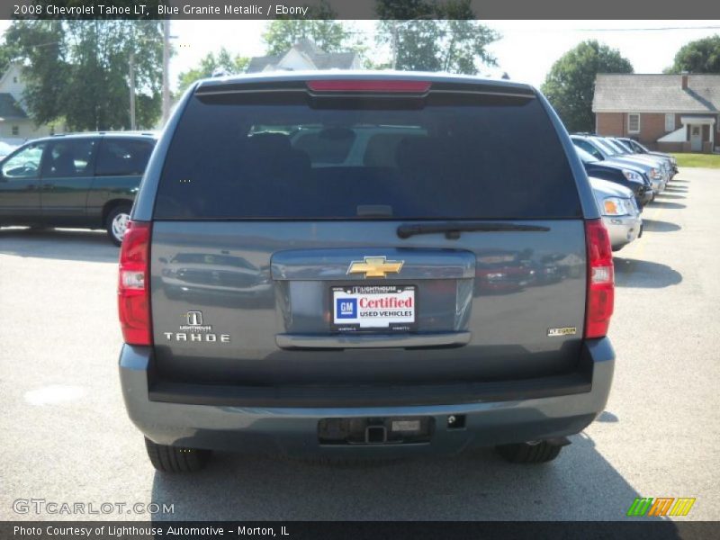 Blue Granite Metallic / Ebony 2008 Chevrolet Tahoe LT