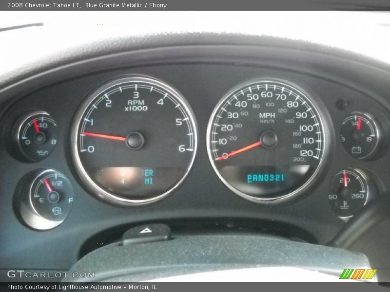 Blue Granite Metallic / Ebony 2008 Chevrolet Tahoe LT
