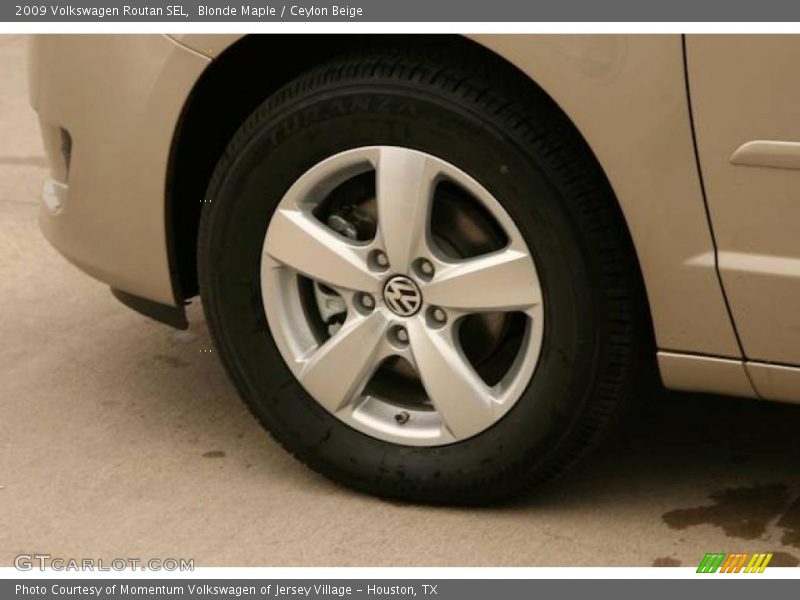 Blonde Maple / Ceylon Beige 2009 Volkswagen Routan SEL