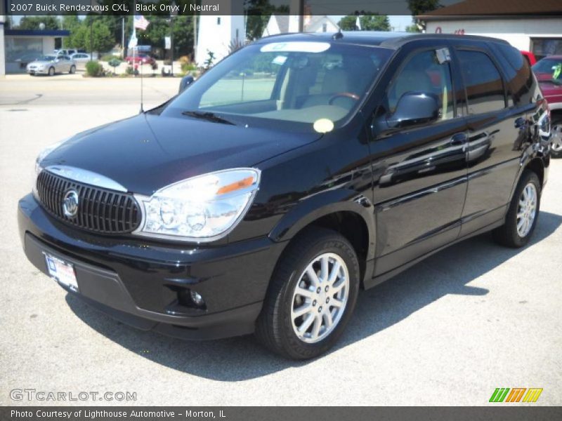 Black Onyx / Neutral 2007 Buick Rendezvous CXL