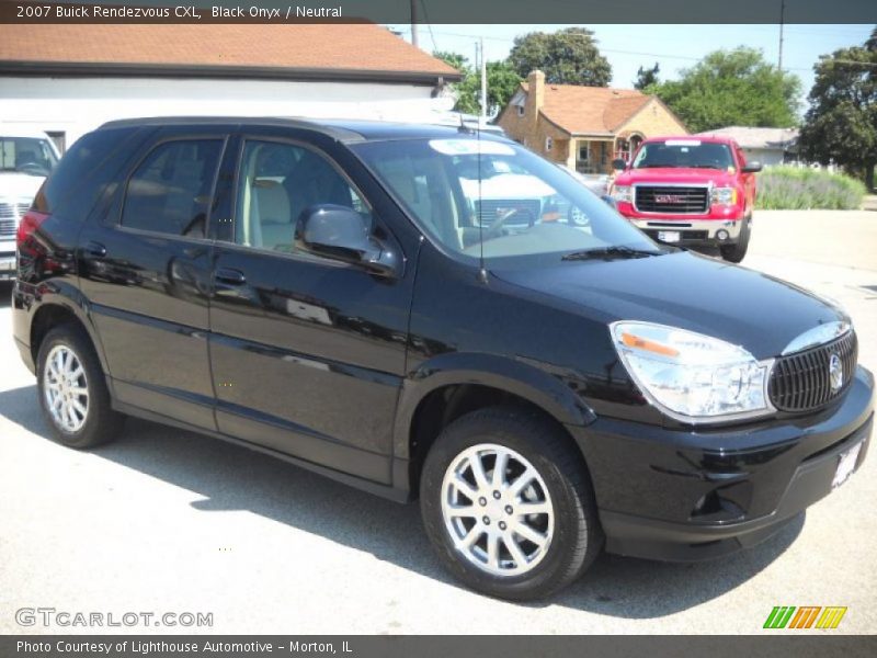 Black Onyx / Neutral 2007 Buick Rendezvous CXL