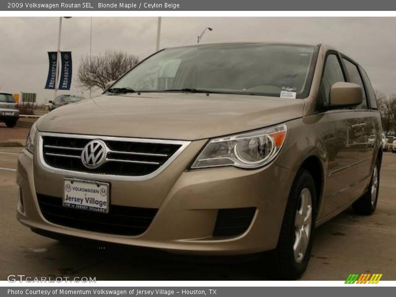 Blonde Maple / Ceylon Beige 2009 Volkswagen Routan SEL