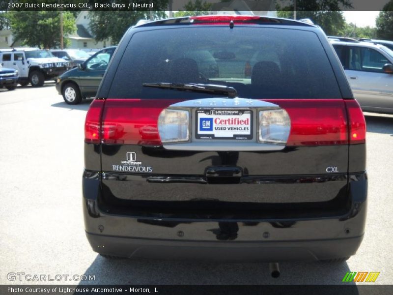 Black Onyx / Neutral 2007 Buick Rendezvous CXL