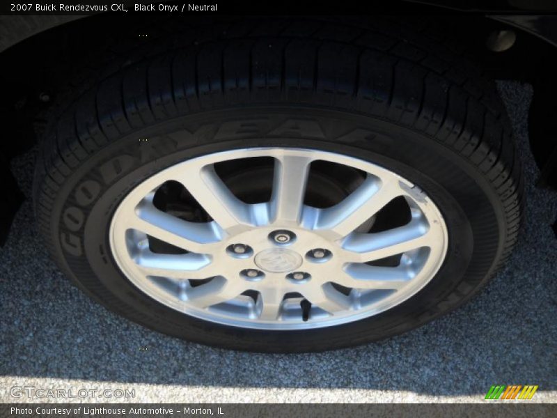 Black Onyx / Neutral 2007 Buick Rendezvous CXL