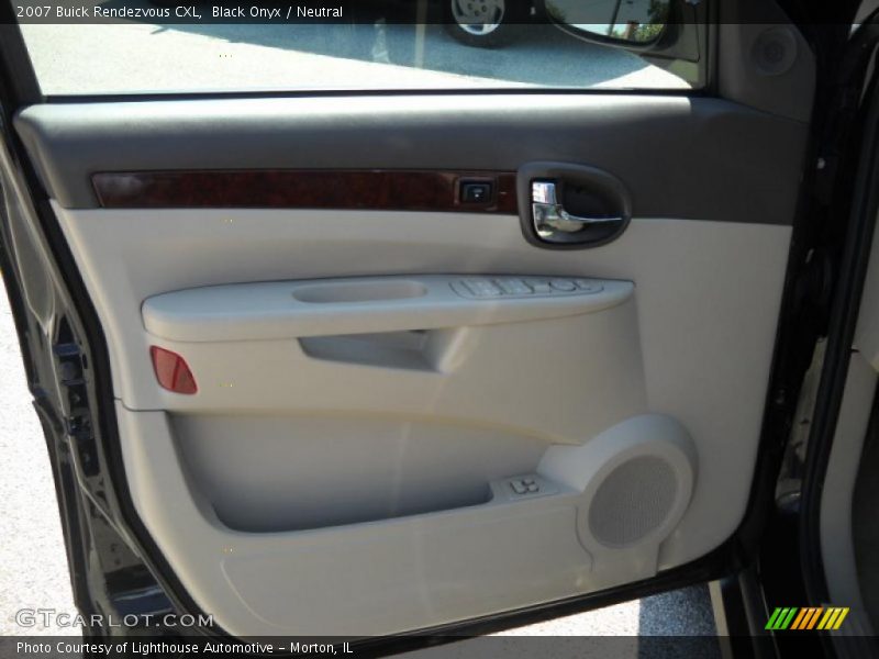 Black Onyx / Neutral 2007 Buick Rendezvous CXL