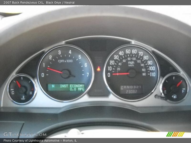 Black Onyx / Neutral 2007 Buick Rendezvous CXL