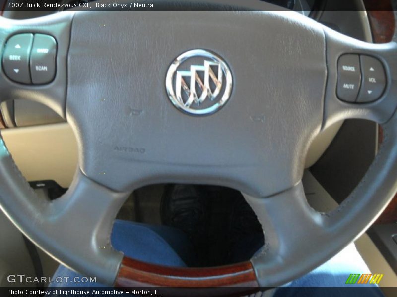 Black Onyx / Neutral 2007 Buick Rendezvous CXL