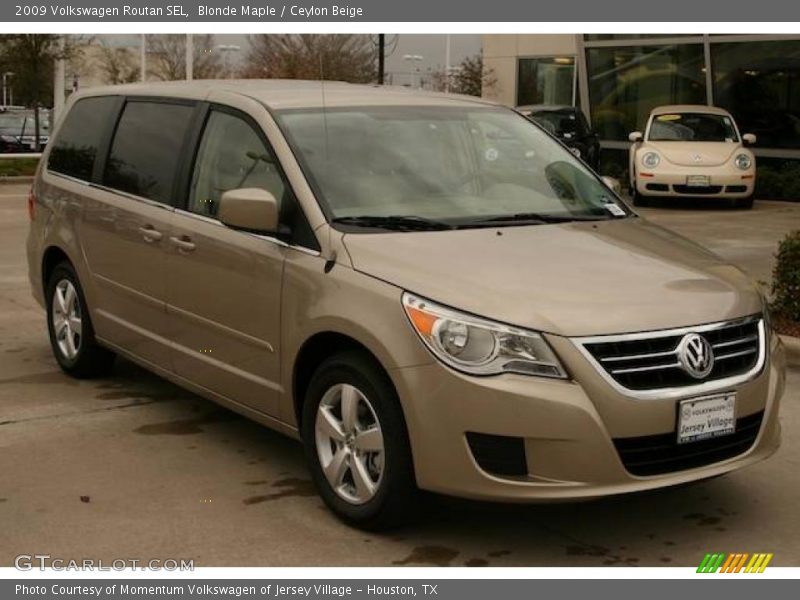 Blonde Maple / Ceylon Beige 2009 Volkswagen Routan SEL