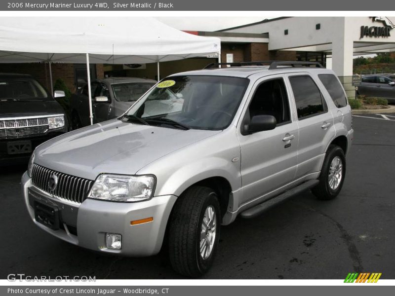 Silver Metallic / Black 2006 Mercury Mariner Luxury 4WD