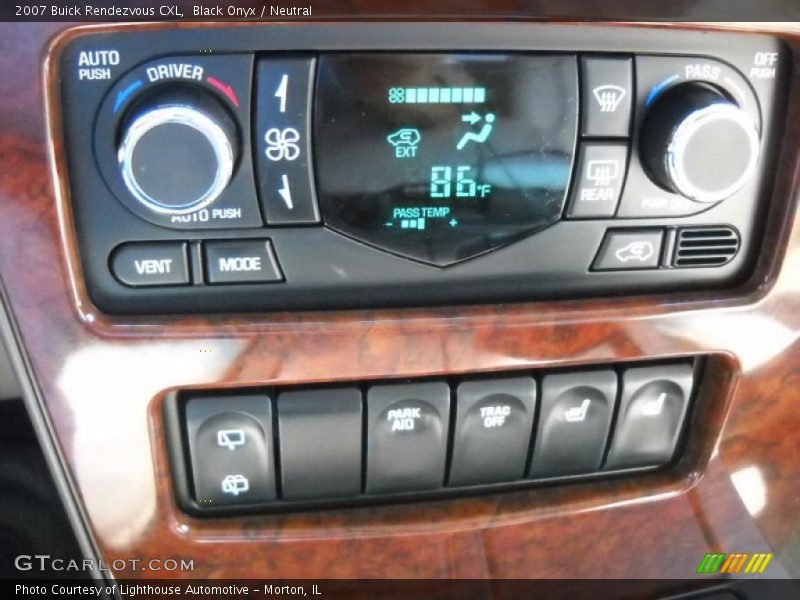 Black Onyx / Neutral 2007 Buick Rendezvous CXL