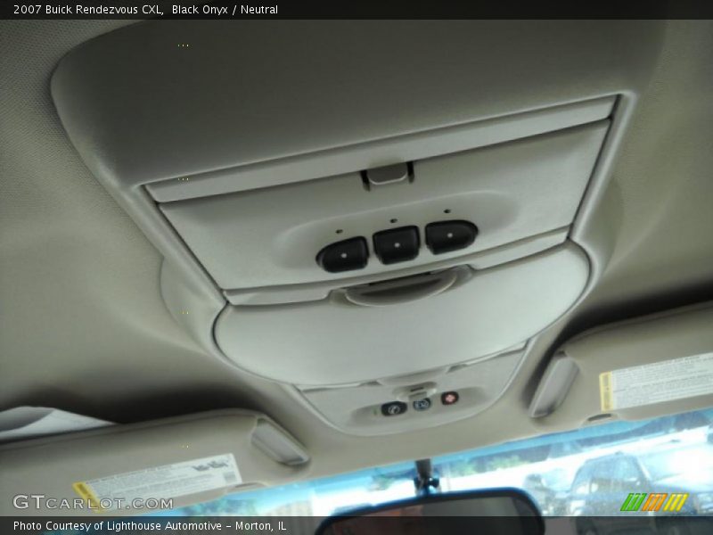 Black Onyx / Neutral 2007 Buick Rendezvous CXL
