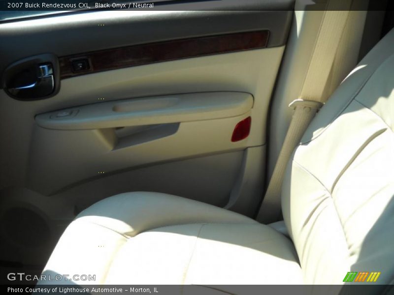 Black Onyx / Neutral 2007 Buick Rendezvous CXL