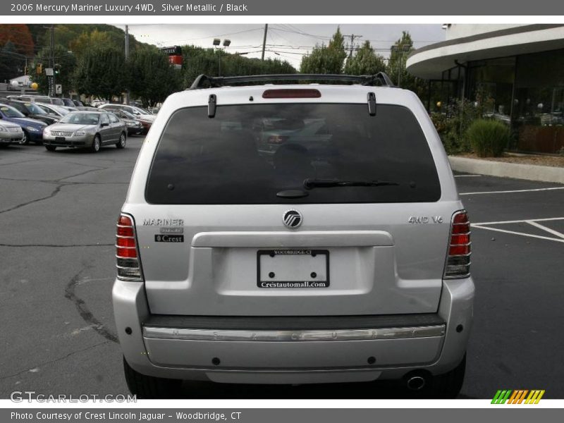 Silver Metallic / Black 2006 Mercury Mariner Luxury 4WD