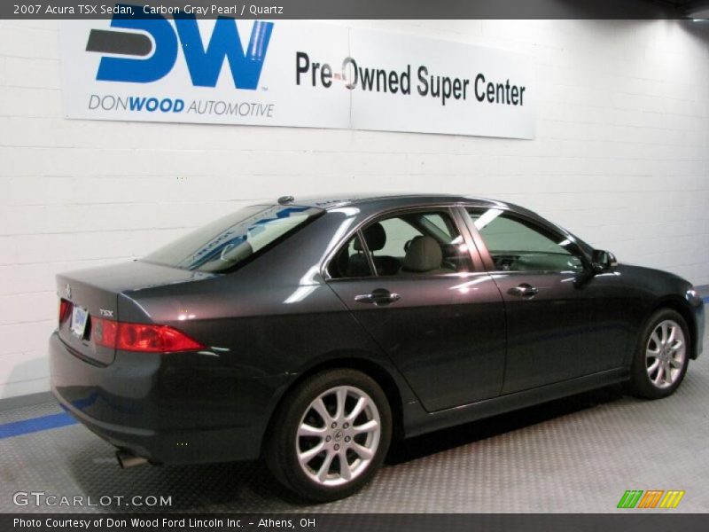 Carbon Gray Pearl / Quartz 2007 Acura TSX Sedan