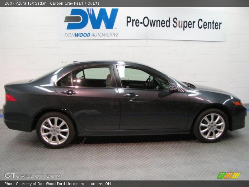 Carbon Gray Pearl / Quartz 2007 Acura TSX Sedan