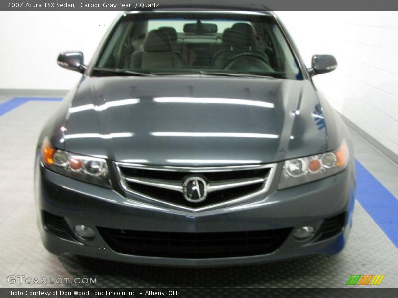 Carbon Gray Pearl / Quartz 2007 Acura TSX Sedan