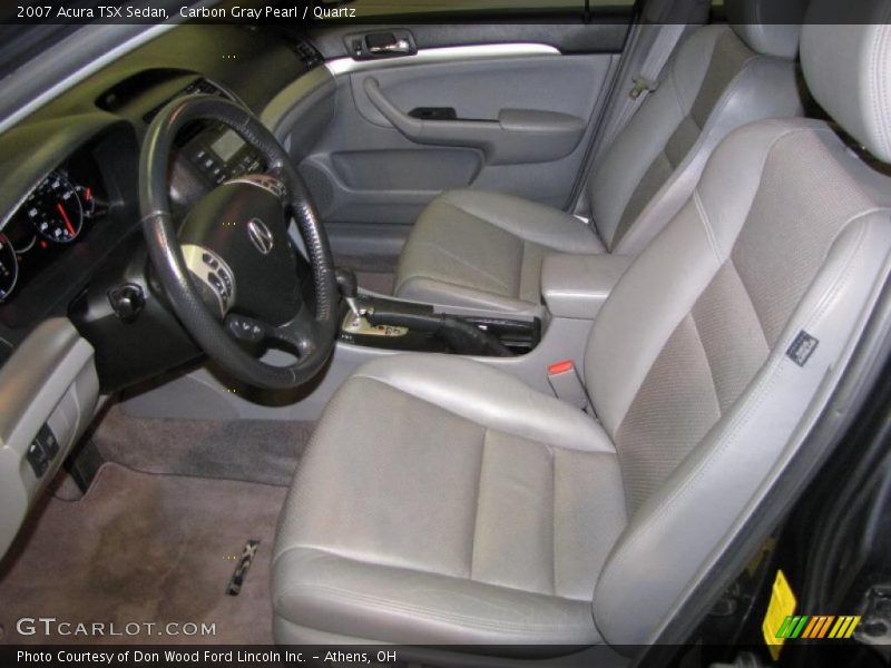 Carbon Gray Pearl / Quartz 2007 Acura TSX Sedan
