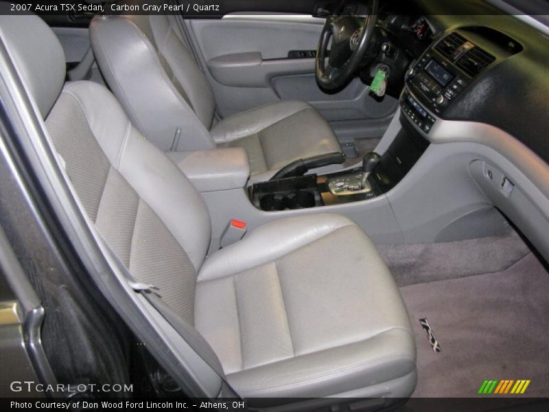 Carbon Gray Pearl / Quartz 2007 Acura TSX Sedan
