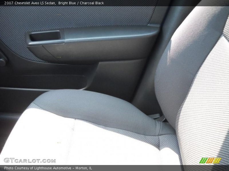 Bright Blue / Charcoal Black 2007 Chevrolet Aveo LS Sedan