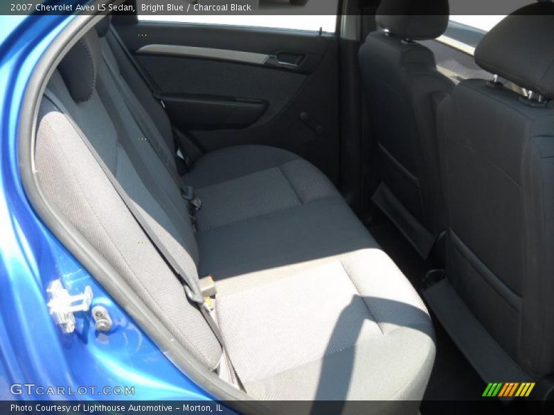 Bright Blue / Charcoal Black 2007 Chevrolet Aveo LS Sedan