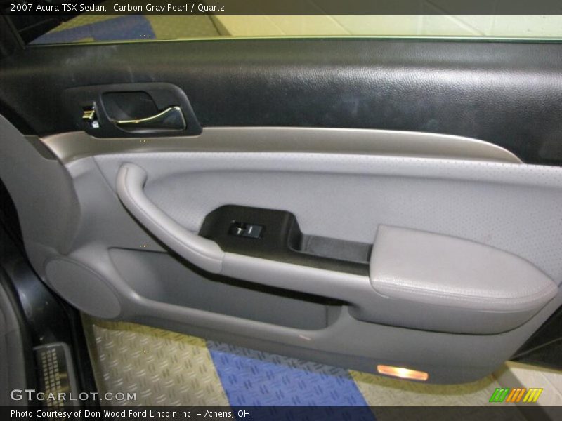 Carbon Gray Pearl / Quartz 2007 Acura TSX Sedan