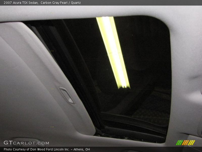 Carbon Gray Pearl / Quartz 2007 Acura TSX Sedan