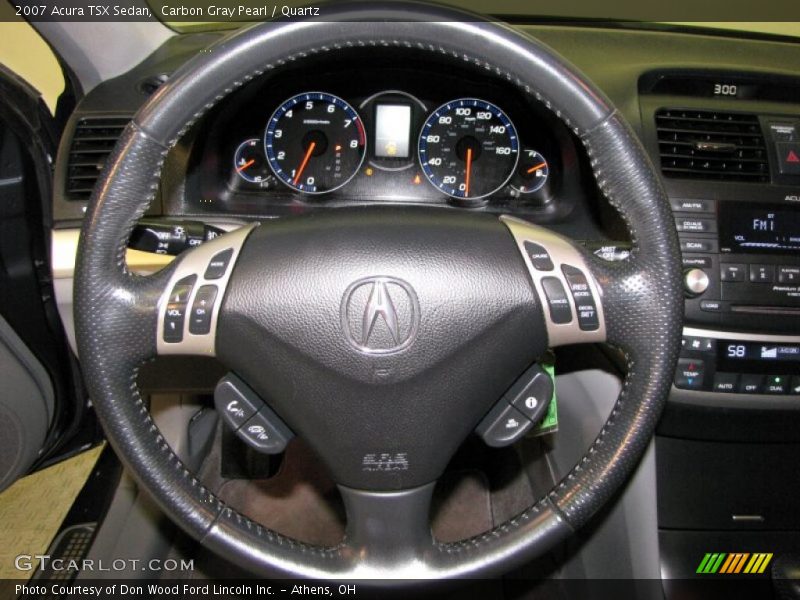 Carbon Gray Pearl / Quartz 2007 Acura TSX Sedan