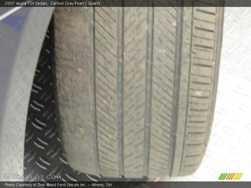 Carbon Gray Pearl / Quartz 2007 Acura TSX Sedan