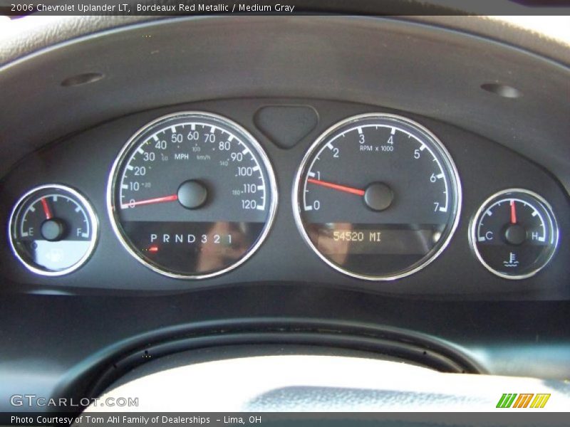 Bordeaux Red Metallic / Medium Gray 2006 Chevrolet Uplander LT