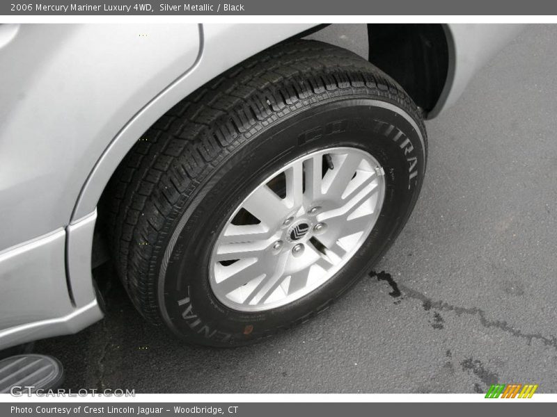Silver Metallic / Black 2006 Mercury Mariner Luxury 4WD