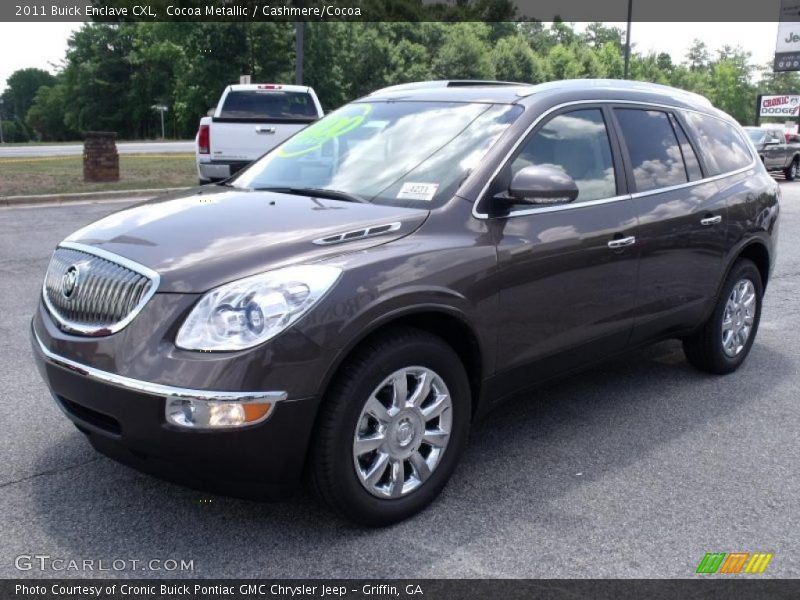 Cocoa Metallic / Cashmere/Cocoa 2011 Buick Enclave CXL