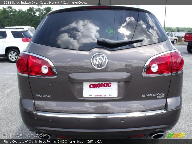 Cocoa Metallic / Cashmere/Cocoa 2011 Buick Enclave CXL