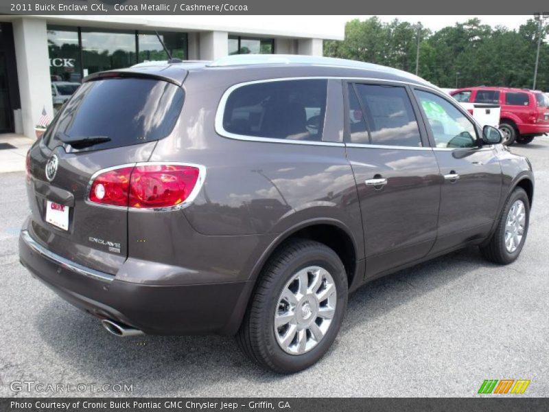 Cocoa Metallic / Cashmere/Cocoa 2011 Buick Enclave CXL