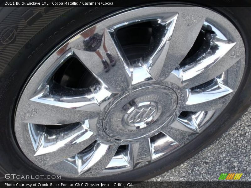 Cocoa Metallic / Cashmere/Cocoa 2011 Buick Enclave CXL